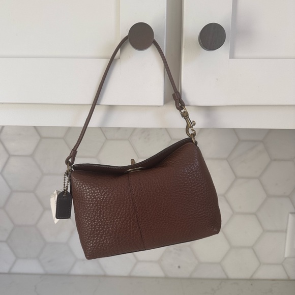 Coach Handbags - COACH  NWT 2007 Chelsea Pebbled Leather Mini bag/Wristlet